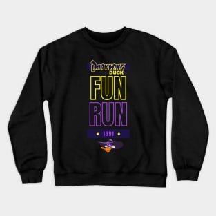 Darkwing Duck Fun Run Crewneck Sweatshirt